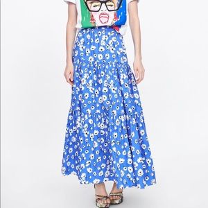 Zara maxi skirt